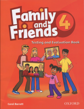 کتاب زبان فمیلی اند فرندز تست اند اولیشن Family and Friends Test & Evaluation 4