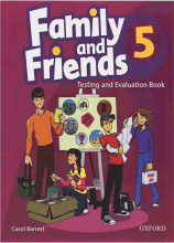 کتاب زبان فمیلی اند فرندز تست اند اولیشن Family and Friends Test & Evaluation 5