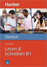 کتاب Deutsch uben Lesen Schreiben B1 سیاه و سفید