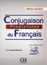 کتاب Conjugaison progressive du francais - Niveau debutant + CD سیاه و سفید