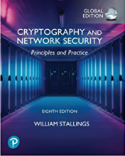 کتاب کریپتوگرافی اند نت ورک سکیوریتی Cryptography and Network Security Principles and Practice