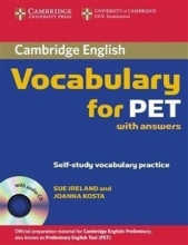 کتاب کمبیریج وکبلری فور پی ای تیCambridge Vocabulary for PET