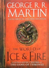 کتاب ورلد آف آیس اند فایر The World of Ice And Fire The Untold History of Westeros and the Game of Thrones سیاه و سفید