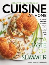 کتاب مجله انگلیسی کویزین ات هوم Cuisine at Home - Issue 151, Summer 2022