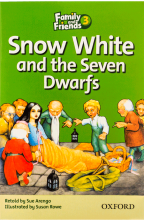 کتاب فامیلی اند فرندز ریدرز تری اسنو وایت اند سون Family and Friends Readers 3 Snow White and the seven Dwarfs