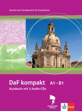 کتاب DaF kompakt A1-B1 Kursbuch und Übungsbuch v سیاه و سفید