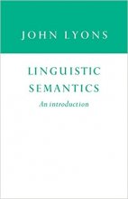 کتاب لینگویستیکس سمنتیکس Linguistic Semantics An Introduction