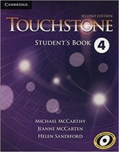کتاب آموزشی تاچ استون Touchstone 2nd 4 SB+WB+CD