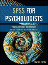 کتاب اس پی اس اس فور سایکلوژیستس SPSS for Psychologists 7th Edition
