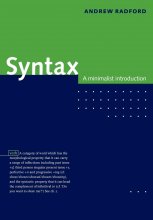 کتاب سینتکس ای مینیمالیست اینتروداکشن Syntax A Minimalist Introduction