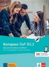 کتاب آلمانی کام پس داف Kompass Daf B2 2 سیاه و سفید