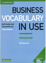 کتاب وکبیولری این یوز بیزینس Business Vocabulary in Use 3rd Advanced سیاه و سفید