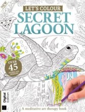 کتاب مجله انگلیسی لتس کالر Let's Colour - Secret Lagoon, 1st Edition 2022