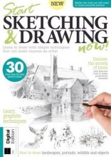 کتاب مجله انگلیسی استارت اسکچینگ Start Sketching & Drawing Now - 4th Edition 2022