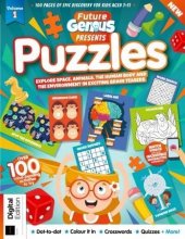 کتاب مجله انگلیسی فیوچر جینیوس پازلز Future Genius Puzzles - Volume 1, 2022
