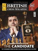 کتاب مجله انگلیسی بریتیش چس مگزین British Chess Magazine - July 2022