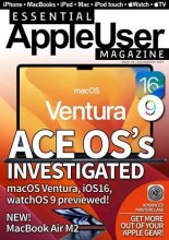 کتاب مجله انگلیسی اسنشیال اپل یوزر مگزین Essential AppleUser Magazine - Issue 38, July/August 2022