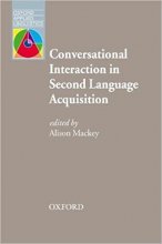 کتاب کانورسیشنال اینتراکشن Conversational Interaction in Second Language Acquisition