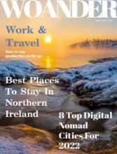 کتاب مجله انگلیسی واندر لاست Woanderlust - Work and Travel, January 2022