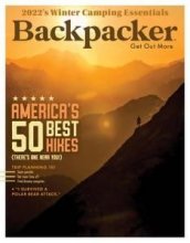 کتاب مجله انگلیسی بک پکر Backpacker - Winter Camping Essentials, 2022
