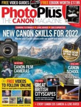 کتاب مجله انگلیسی فوتو پلاس PhotoPlus: The Canon Magazine - Issue 187, February 2022