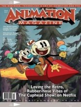 کتاب مجله انگلیسی انیمیشن مگزین Animation Magazine - March 2022