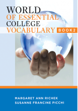 کتاب ورلد آف اسنشیال کالج وکبیولری بوک World of Essential College Vocabulary book 2