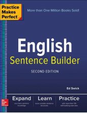کتاب پرکتیس میکز پرفکت انگلیش سنتنس بویلدر Practice Makes Perfect English Sentence Builder Second Edition