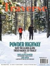 کتاب مجله انگلیسی تراورس Traverse, Northern Michigan's Magazine - February 2022