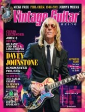 کتاب مجله انگلیسی وینتیج گیتار مگزین Vintage Guitar Magazine - Vol. 36 No. 06, March 2022