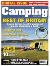 کتاب مجله انگلیسی کمپینگ مگزین Camping Magazine - March/April 2022