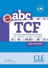 کتاب آزمون فرانسه ای بی سی تی سی اف ABC TCF Conforme epreuve 2014 Livre سیاه و سفید