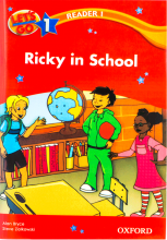 کتاب داستان لتس گو Lets Go 1 Readers Ricky in School