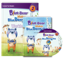 کتاب بلو بر میکس بلوبری پای Blue Bear Makes Blue berry Pie Level 2