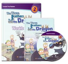 کتاب د تری برادرز اند د دراگون The Three Brothers and the dragon Level 2