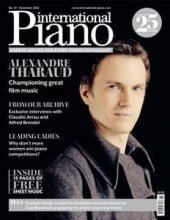 کتاب مجله انگلیسی اینترنشنال پیانو International Piano - Issue 87, November 2022