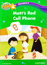 کتاب داستان لتس گو Lets Go 4 Readers Matts Red Cell Phone