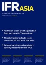کتاب مجله انگلیسی آی اف آر اشیا IFR Asia - Issue 1259, 22 October 2022