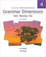 کتاب گرامر دیمنشز 4 ویرایش چهارم Grammar Dimensions 4 Fourth Edition