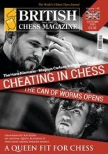 کتاب مجله انگلیسی بریتیش چیز مگزین British Chess Magazine - Issue 148, October 2022