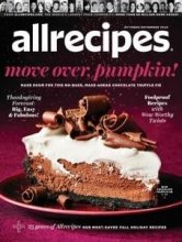 کتاب مجله انگلیسی آلرسپیس allrecipes - October/November 2022