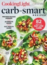 کتاب مجله انگلیسی کوکینگ لایت Cooking Light - Carb-Smart Recipes, 2022