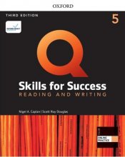 کتاب کیو اسکیلز فور ساکسس Q Skills for Success 5 Reading and Writing 3rd