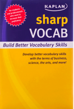 کتاب زبان (sharp Vocab (Build Better Vocabulary skills