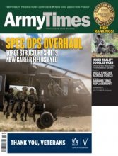 کتاب مجله انگلیسی آرمی تایمز Army Times - Vol. No. 83 Issue 11, November 2022