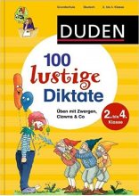 کتاب آلمانی Duden 100 lustige Diktate چاپ رنگی