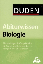 کتاب آلمانی Abiturwissen Biologie Duden سیاه و سفید