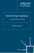 کتاب ریسرچینگ وکبیولری Researching Vocabulary A Vocabulary Research Manual