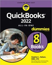 کتاب کوئیک بوکز QuickBooks 2022 All-in-One For Dummies