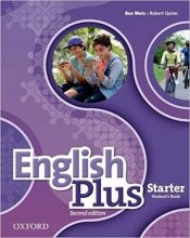 کتاب انگلیش پلاس استارتر ویرایش دوم English Plus Starter Second Edition SB+WB+CD